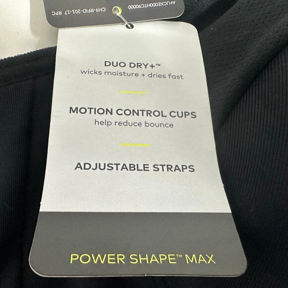 NWT Champion Motion Control Underwire High Impact Black Bra Plus Size 44C - Picture 9 of 9